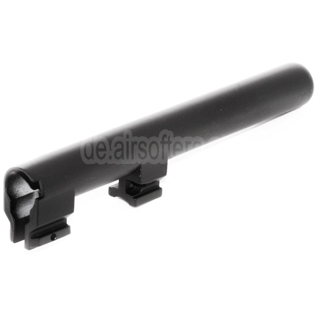 DOUBLE BELL 122mm Äußerer Lauf +11mm CW im Uhrzeigersinn Geeignet für DOUBLE BELL KSC M9 Serie GBB Pistolen Airsoft