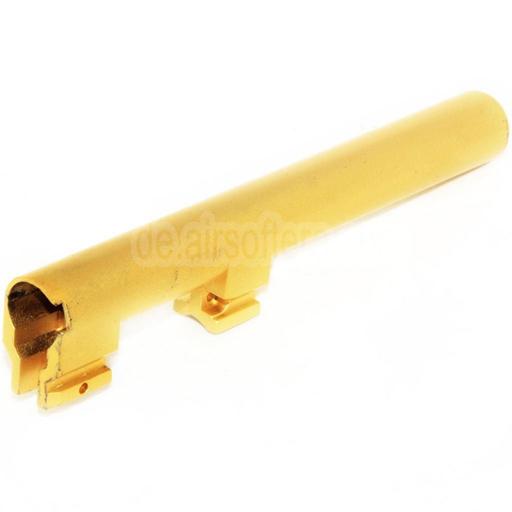 DOUBLE BELL 122mm Äußerer Lauf +11mm CW im Uhrzeigersinn Geeignet für DOUBLE BELL KSC M9 Serie GBB Pistolen Airsoft