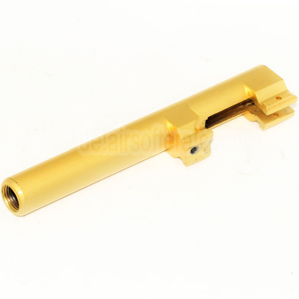 DOUBLE BELL 122mm Äußerer Lauf +11mm CW im Uhrzeigersinn Geeignet für DOUBLE BELL KSC M9 Serie GBB Pistolen Airsoft