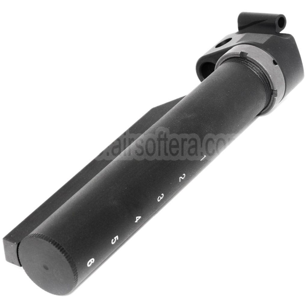 5KU 6-Positions Gewehrschaft Pufferrohradapter Geeignet für E&L AK Konvertieren zur Verwendung M4 Schaft Gewehre Airsoft Schwarz