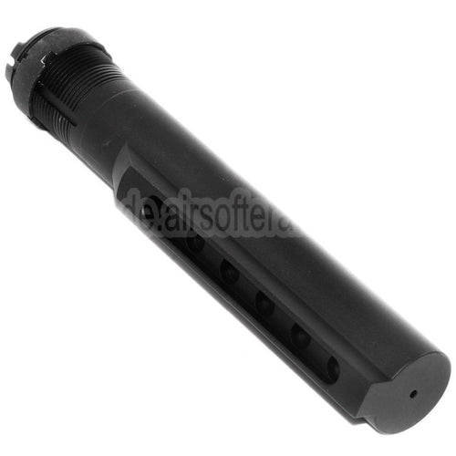 5KU 6-Positions Gewehrschaft Pufferrohradapter Geeignet für Western Arms WA G&P WOC M4 M4A1 Serie GBB Gewehre Airsoft Schwarz