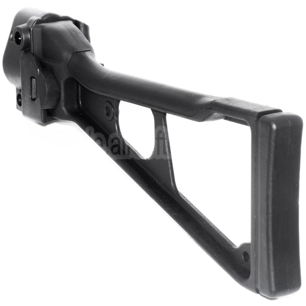 CYMA Polymer UMG Typ Klappschaft Geeignet für M5A5 MP5 UMG UMP M89 CYMA Classic Army D-Boys Tokyo Marui MP5 Serie AEG Gewehre Airsoft Schwarz