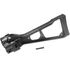 CYMA Polymer UMG Typ Klappschaft Geeignet für M5A5 MP5 UMG UMP M89 CYMA Classic Army D-Boys Tokyo Marui MP5 Serie AEG Gewehre Airsoft Schwarz