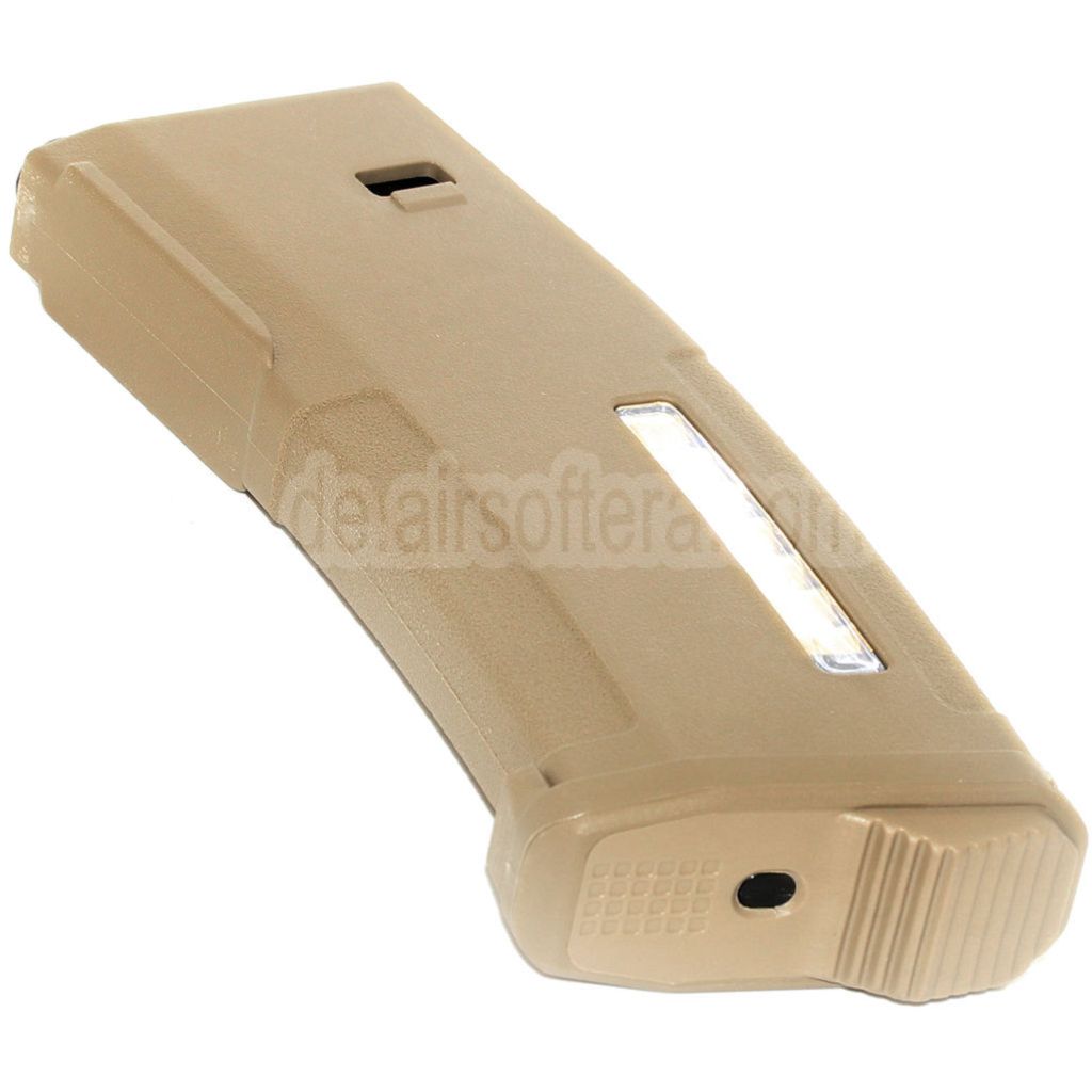 PTS 30/120rd EPM Mid-Cap Enhanced Polymer Magazin Geeignet für Tokyo Marui Rückstoßschock Nächsten Generation M4 SCAR 416D AEG Airsoft