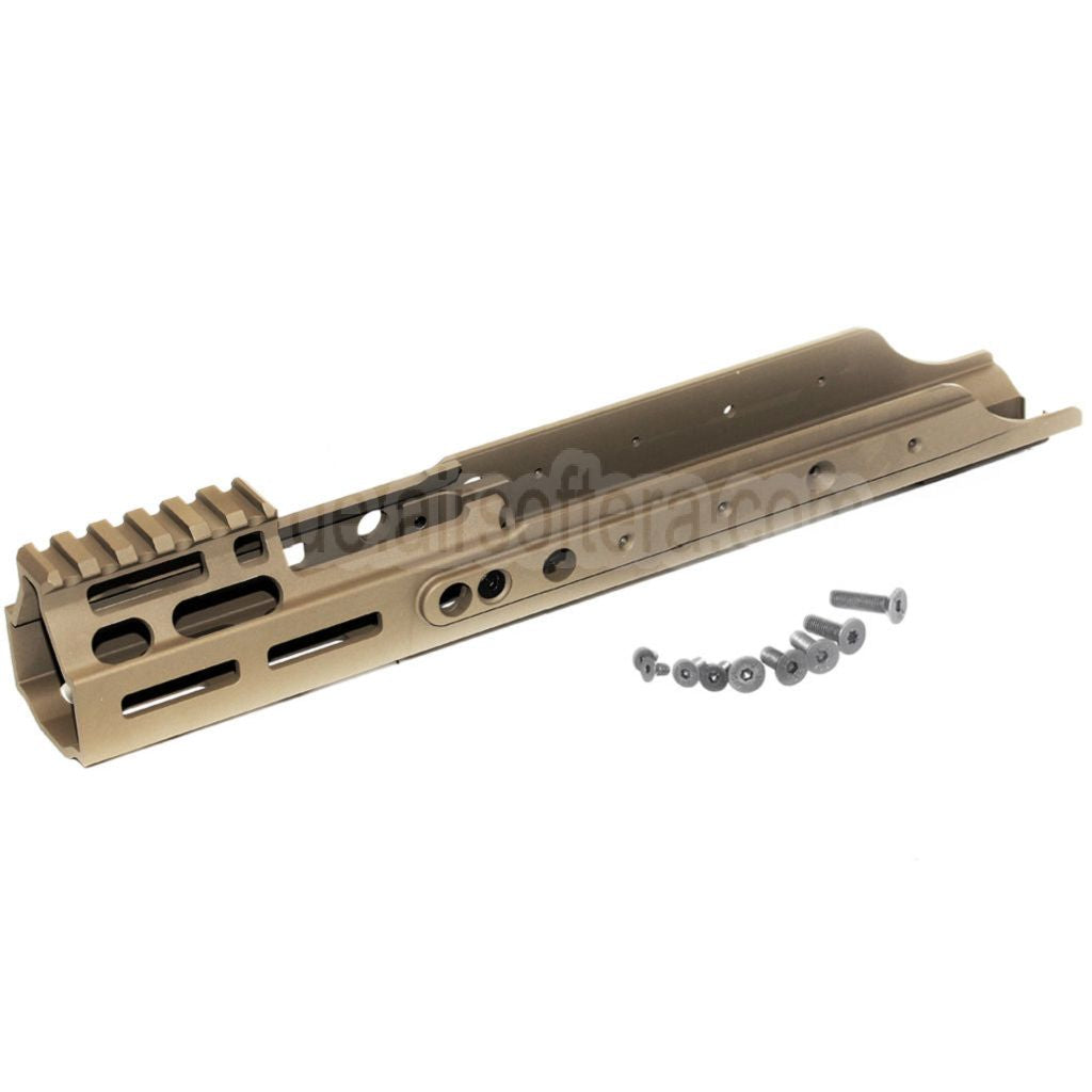 PTS Kinetic MREX M-LOK Handschutz Schienen System Geeignet für VFC WE Cybergun Tokyo Marui Recoil Shock SCAR Gewehre Airsoft