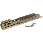 PTS Kinetic MREX M-LOK Handschutz Schienen System Geeignet für VFC WE Cybergun Tokyo Marui Recoil Shock SCAR Gewehre Airsoft