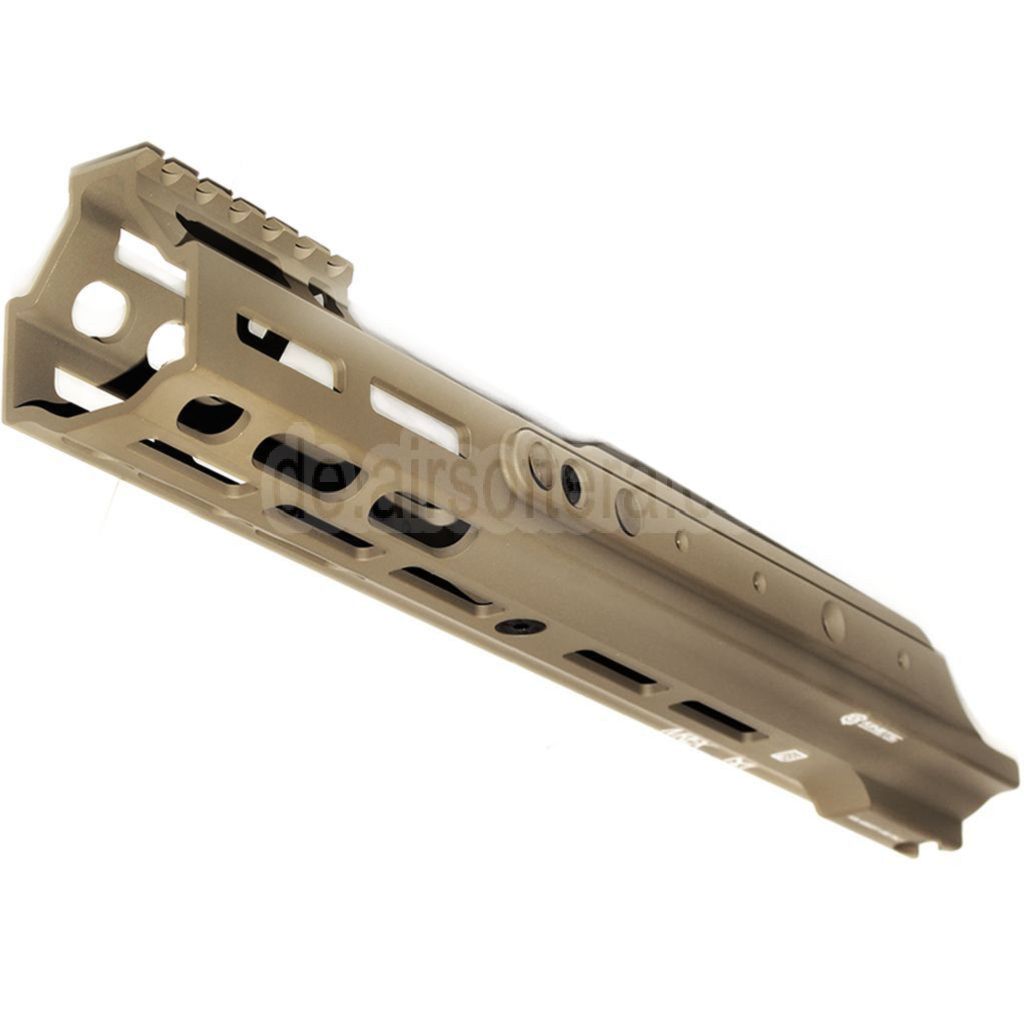PTS Kinetic MREX M-LOK Handschutz Schienen System Geeignet für VFC WE Cybergun Tokyo Marui Recoil Shock SCAR Gewehre Airsoft