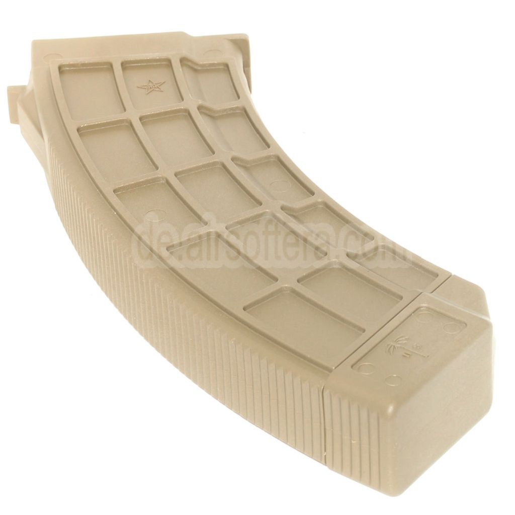 PTS 150rd US PALM AK30 Mid-Cap Magazin Geeignet für AK Serie AEG Gewehre Airsoft Dark Earth