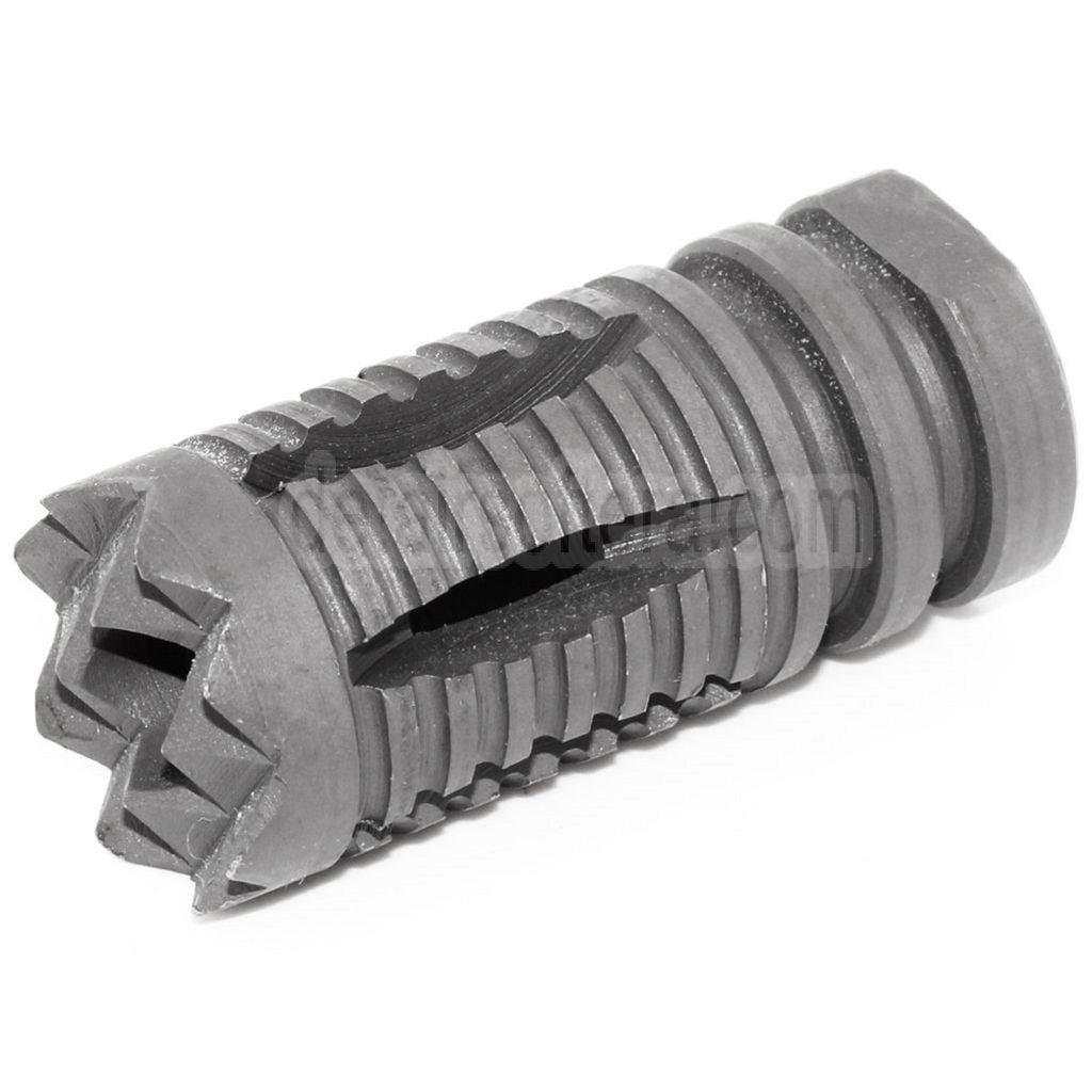 AirsoftEra 50mm Tenderizer Mündungsbremse Mündungsfeuerdämpfer Geeignet für +14mm CW Rechtsgewinde Lauf Gewehre