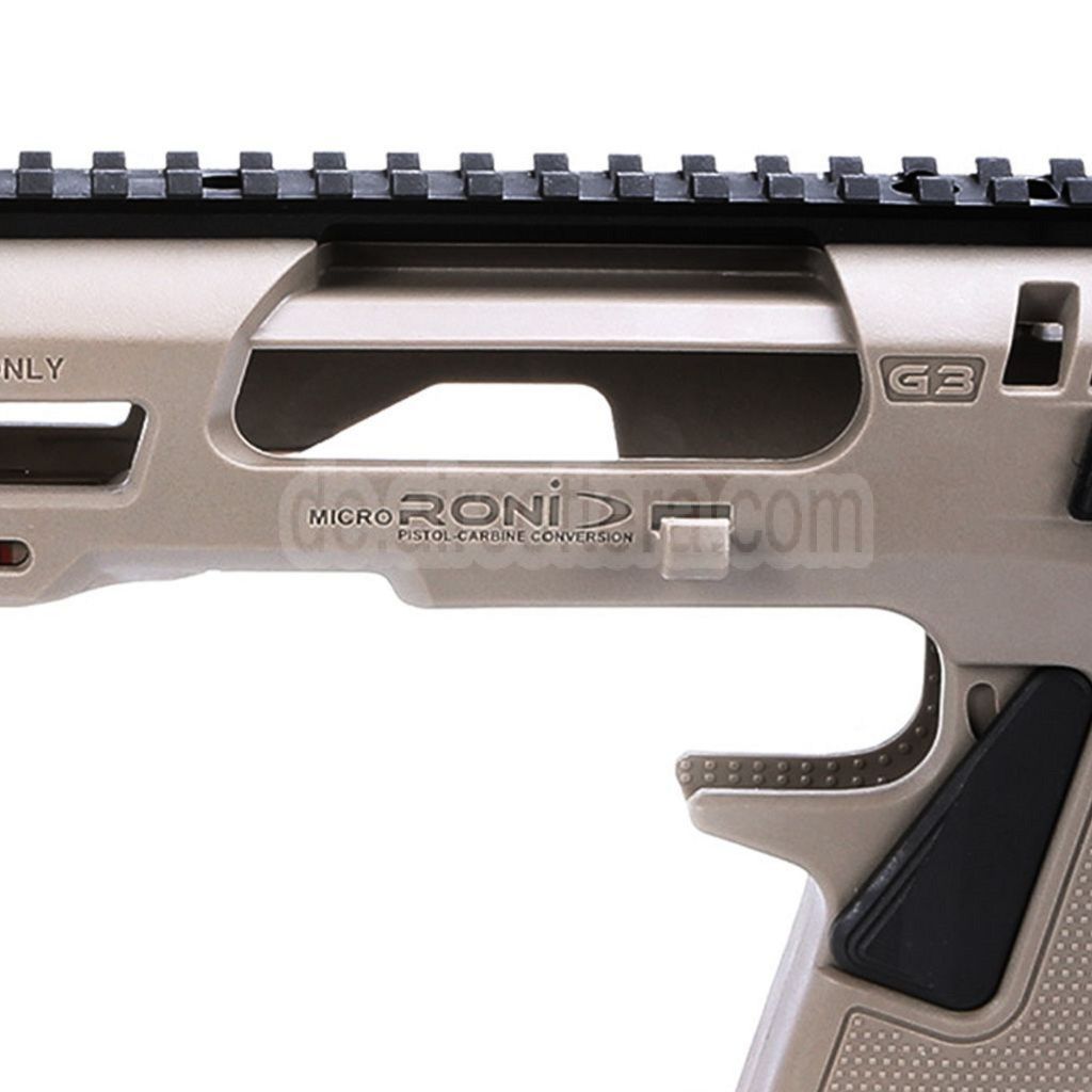 CAA Roni Pistolenkarabiner Conversion Kit Geeignet für KSC VFC Umarex Tokyo Marui G17 G18C G19 G23F Serie GBB Pistolen Airsoft