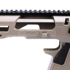 CAA Roni Pistolenkarabiner Conversion Kit Geeignet für KSC VFC Umarex Tokyo Marui G17 G18C G19 G23F Serie GBB Pistolen Airsoft