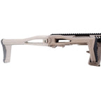 CAA Roni Pistolenkarabiner Conversion Kit Geeignet für KSC VFC Umarex Tokyo Marui G17 G18C G19 G23F Serie GBB Pistolen Airsoft