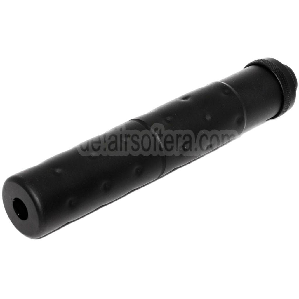 CYMA 195mm MK23 Stil Schalldämpfer Laufverlängerung Geeignet für -14mm CCW Gegen den Uhrzeigersinn Lauf Gewehre Airsoft Schwarz