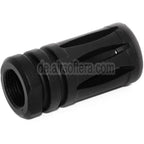 AirsoftEra 45mm Bird Cage M4 M16 Mündungsbremse Mündungsfeuerdämpfer Geeignet für -14mm CCW Gegen den Uhrzeigersinn Lauf Gewehre Schwarz