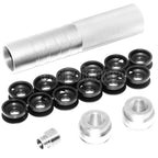 AirsoftEra 146mm 5.75 Zoll Noise Damping Bowl Schalldämpfer Laufverlängerungsrohr +/-14mm CW/CCW Gewinde Lauf Airsoft