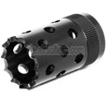AirsoftEra 50mm Sport Tactical M3 Schrotflinte Mündungsbremse Mündungsfeuerdämpfer Geeignet für -22mm CCW Gegen den Uhrzeigersinn Gewehre Schwarz
