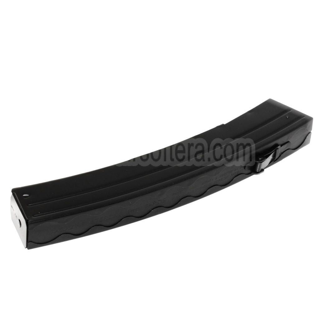AirsoftEra 110rd Mid-Cap Magazin Geeignet für S&T Sterling Serie AEG SMG Gewehre Schwarz