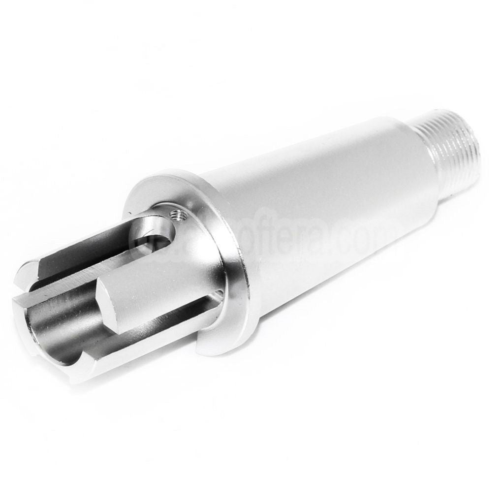 AirsoftEra 2.75/3.35 Zoll 71mm/85mm Aluminium Kurzer Äußeres Lauf Verbindungsrohr -14mm CCW Gegen den Uhrzeigersinn AEG Gewehre