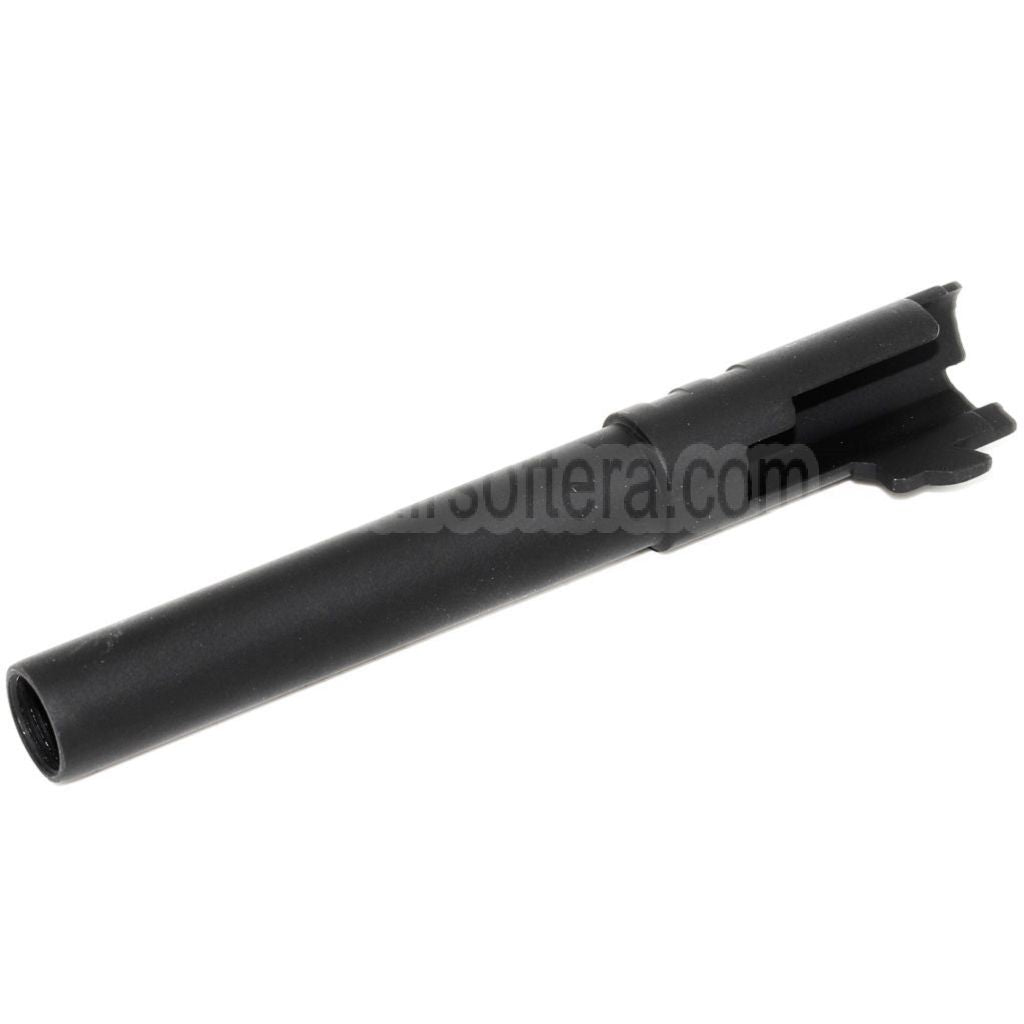 AirsoftEra 125mm Äußerer Lauf -12mm CCW Gegen den Uhrzeigersinn Geeignet für DOUBLE BELL ARMY ARMAMENT Tokyo Marui 1911 Serie GBB-Pistolen