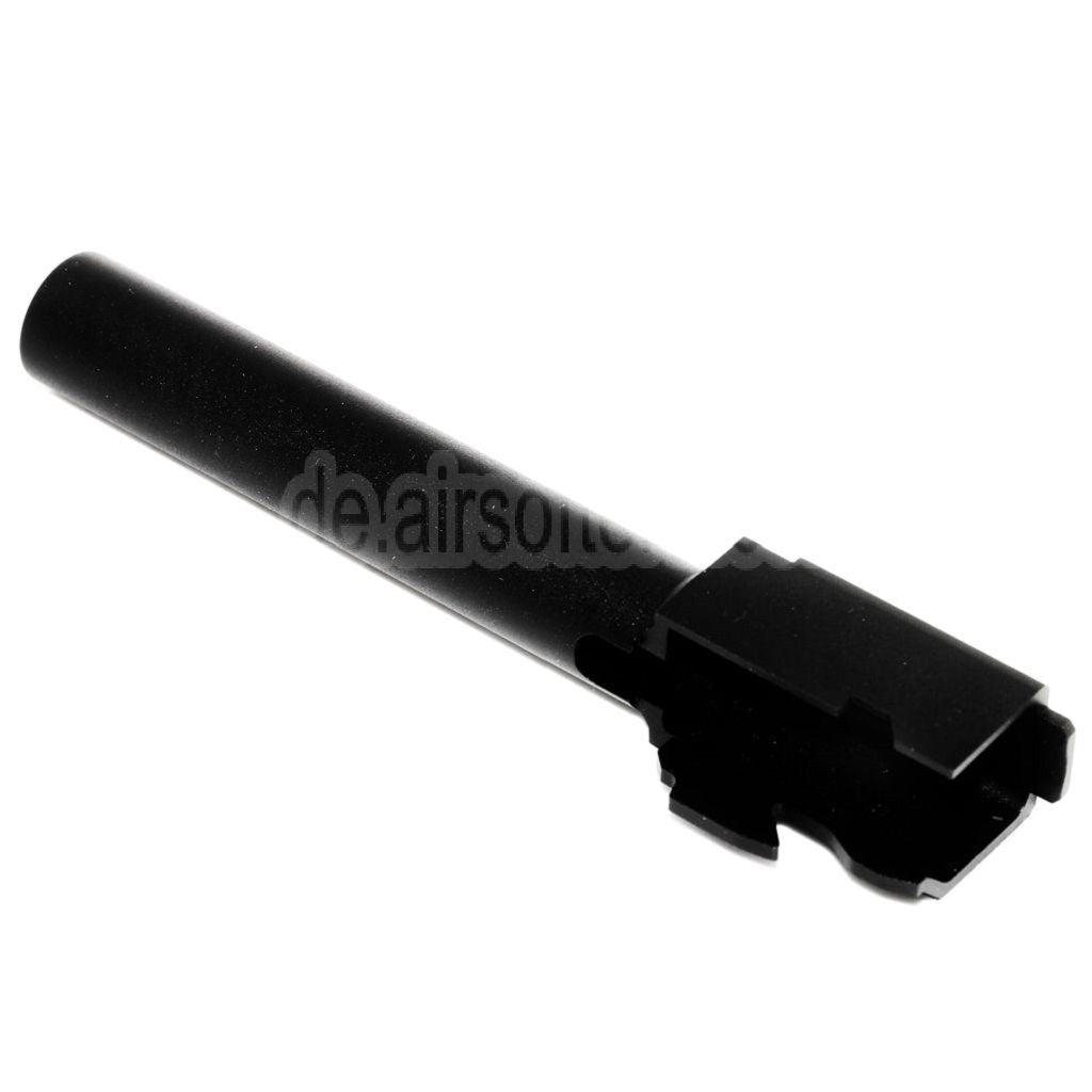 AirsoftEra 110mm/114mm CNC Äußerer Lauf Geeignet für ARMY ARMAMENT R17 DOUBLE BELL Tokyo Marui G17 Serie GBB Pistolen Schwarz