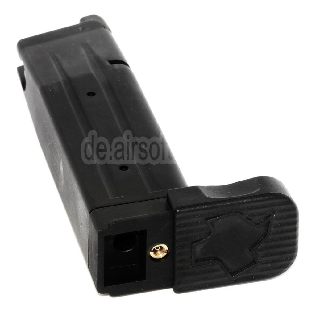 ARMY ARMAMENT 30rd Gas Magazin R501 Geeignet für Hi-Capa Serie GBB Pistolen Airsoft Schwarz