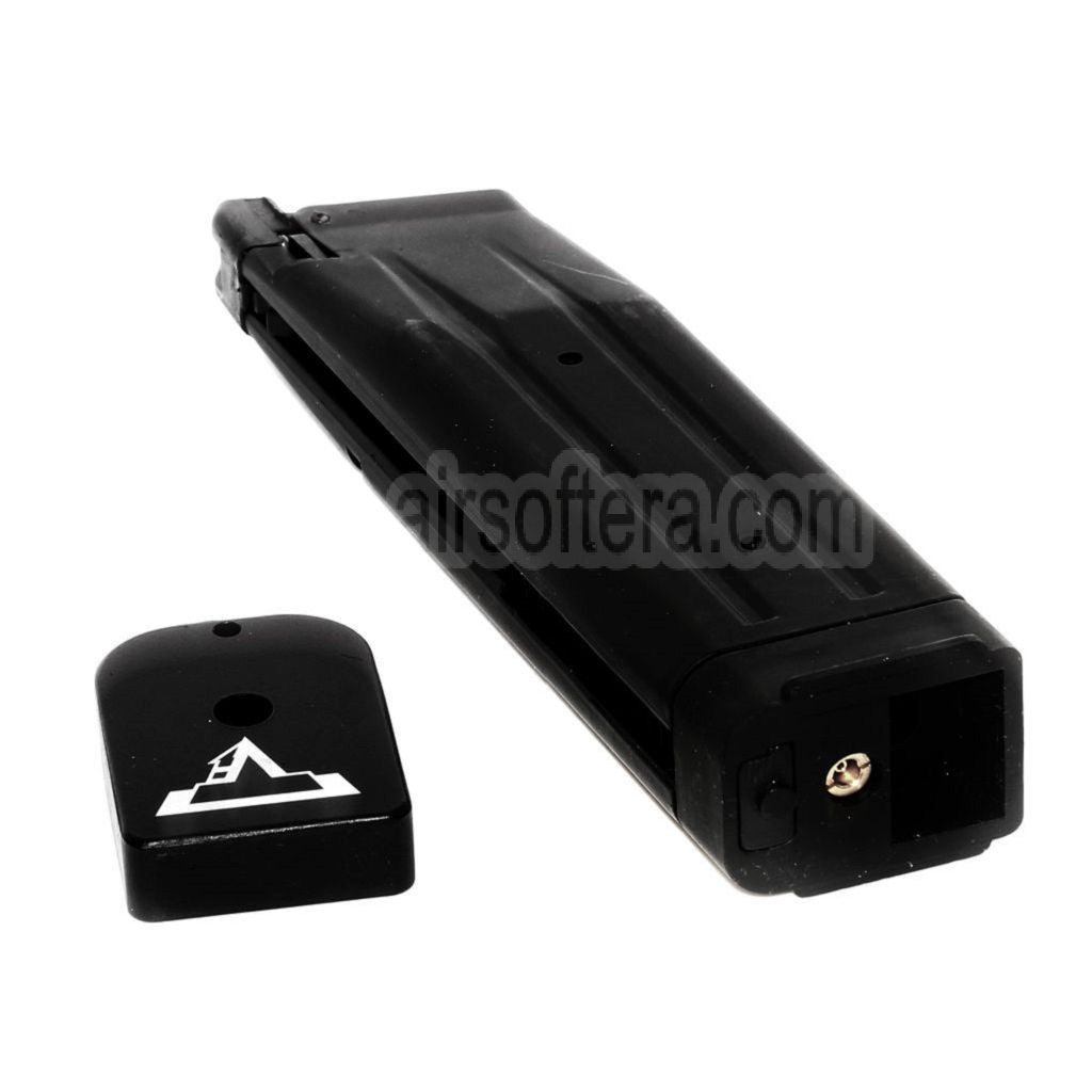 ARMY ARMAMENT 30rd Gas Magazin R601 Geeignet für Hi-Capa Serie GBB Pistolen Airsoft Schwarz