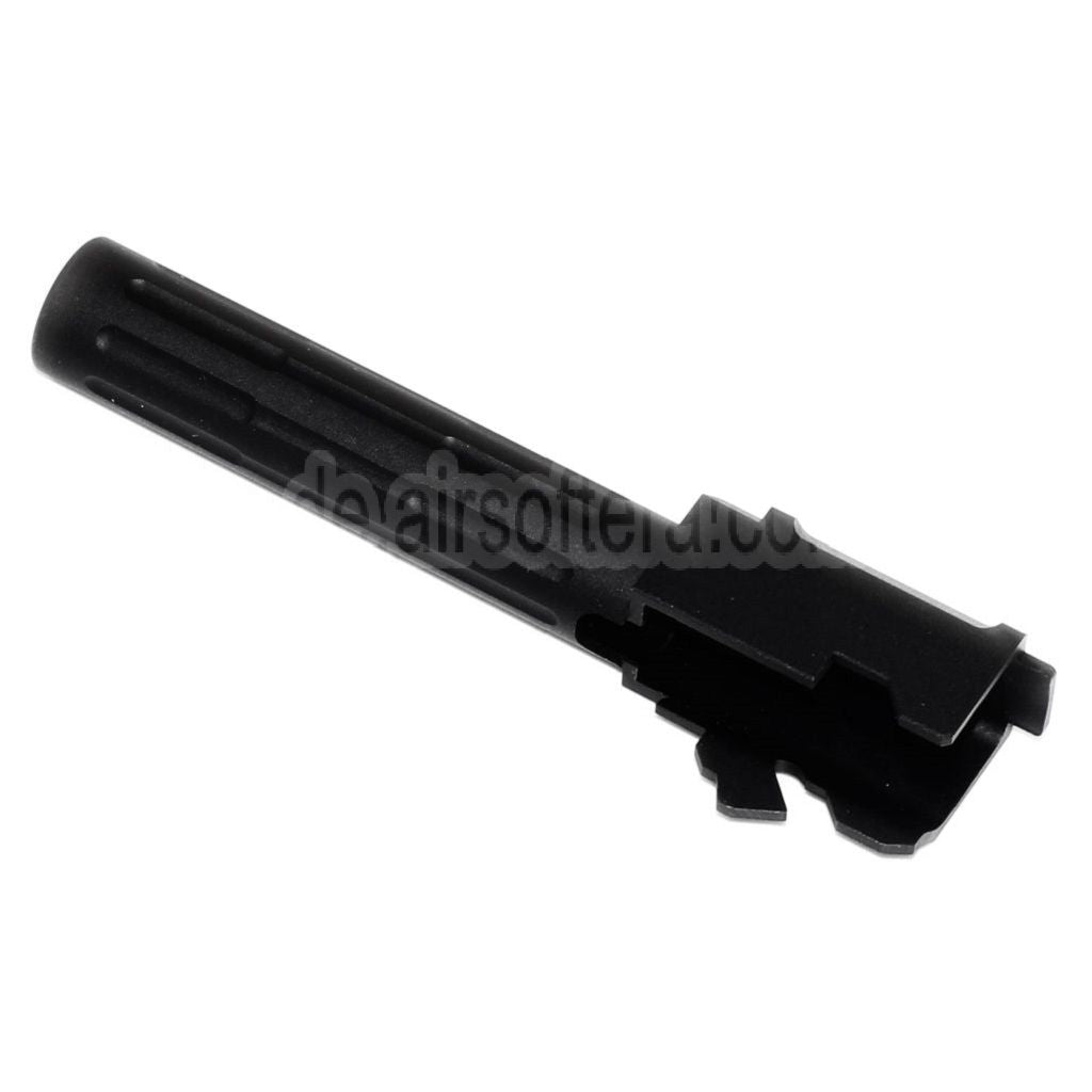 5KU 98mm/102mm 9INE Stil Ohne Gewinde Äußerer Lauf Geeignet für Umarex / VFC G19 GBB Pistolen Airsoft