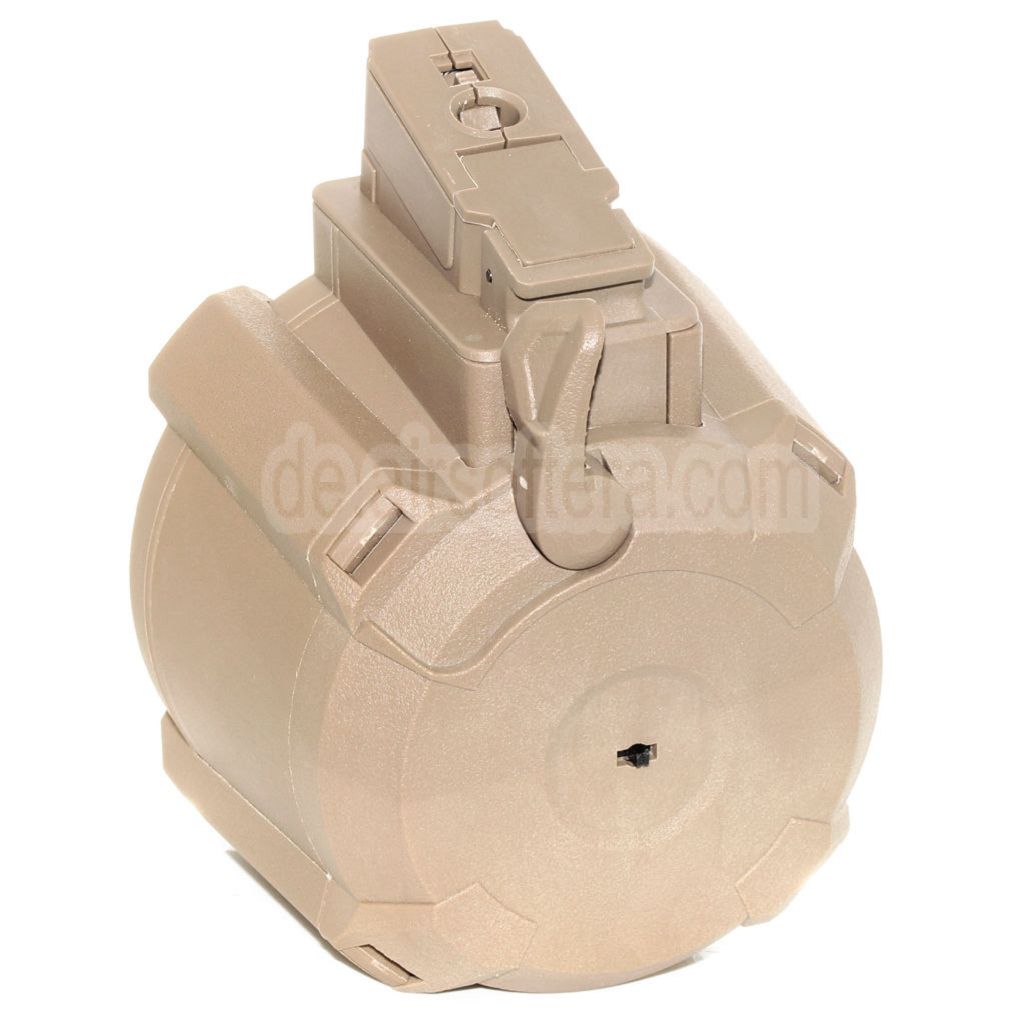 BATTLEAXE 1400rd Elektrisch Trommelmagazin Geeignet für AK Serie AEG Gewehre Airsoft