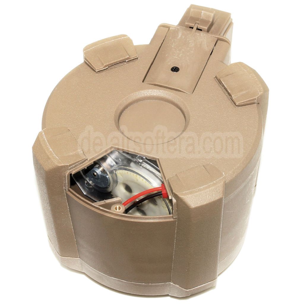 BATTLEAXE 1400rd Elektrisch Trommelmagazin Geeignet für AK Serie AEG Gewehre Airsoft