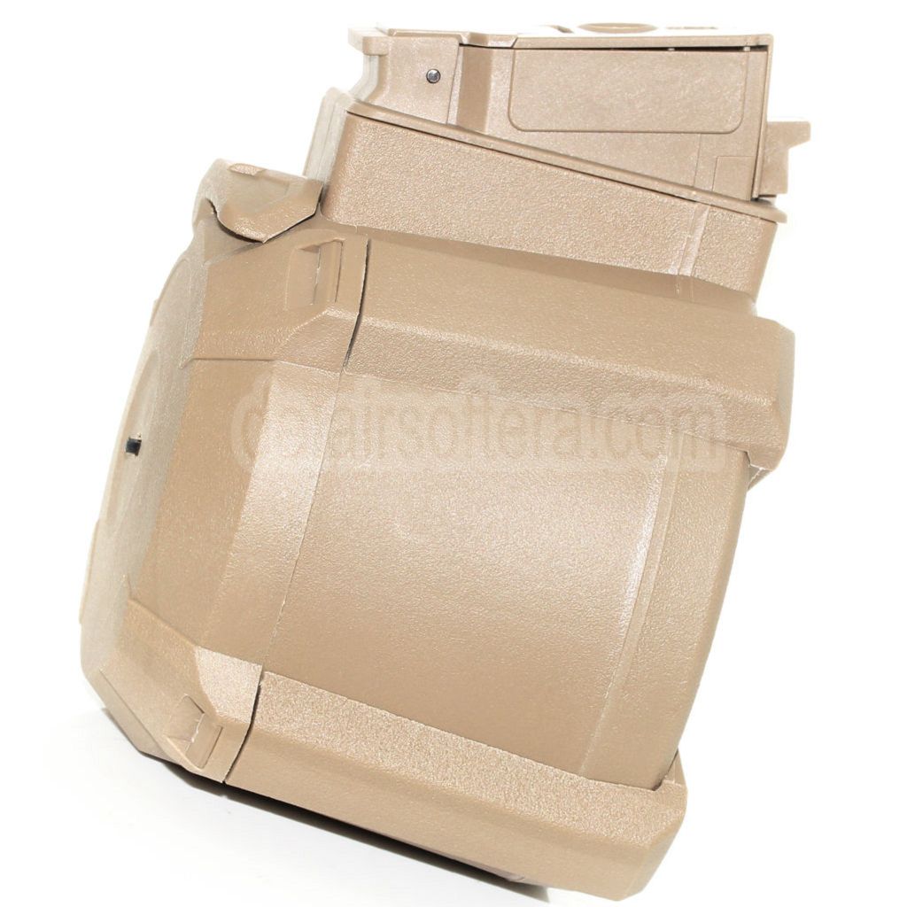BATTLEAXE 1400rd Klangsteuerung Elektrisch Trommelmagazin Geeignet für AK Serie AEG Gewehre Airsoft
