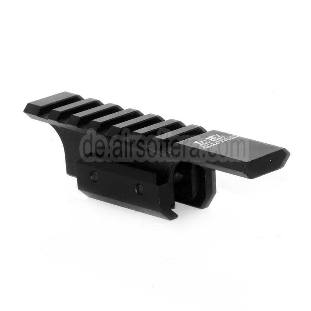 5KU B-18U Elongated Krink Klassische Oberschiene Geeignet für GHK LCT Tokyo Marui AKS74U Serie Gewehre Airsoft