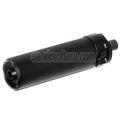 5KU 133mm SOCOM46 Mini Schalldämpfer mit Mündungsfeuerdämpfer Geeignet für +12mm CW Rechtsgewinde Lauf Gewehre Airsoft