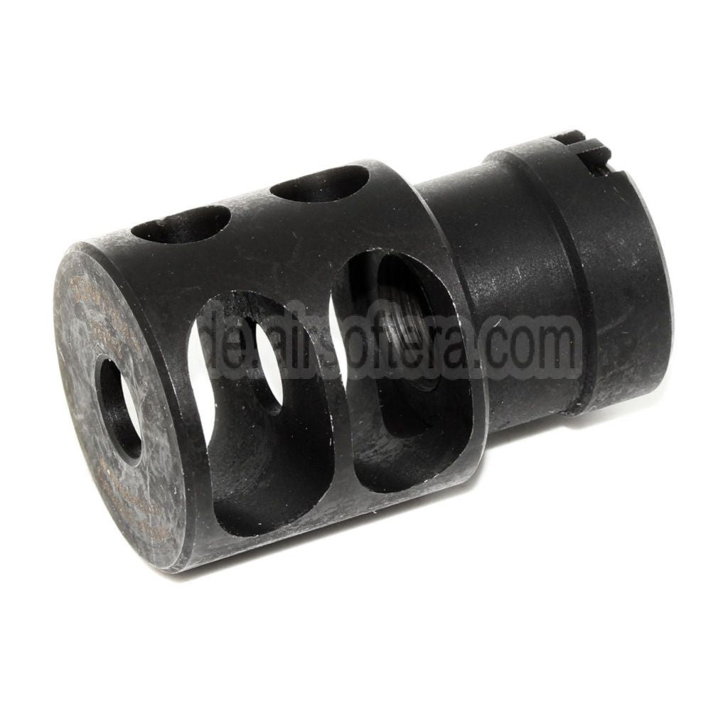 5KU DTK-2 Stil Mündungsbremse Mündungsfeuerdämpfer Geeignet für -14mm CCW Gegen den Uhrzeigersinn Lauf Gewehre Airsoft Schwarz