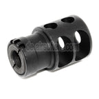 5KU DTK-2 Stil Mündungsbremse Mündungsfeuerdämpfer Geeignet für -14mm CCW Gegen den Uhrzeigersinn Lauf Gewehre Airsoft Schwarz