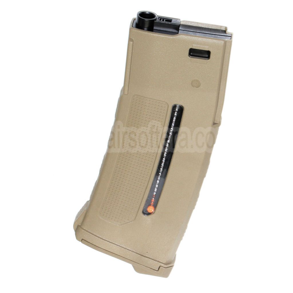 PTS 250rd EPM1 Mid-Cap Enhanced Polymer Magazin Geeignet für M4 M16 Serie AEG Gewehre Airsoft