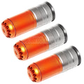 King Arms 3pcs 120rd 40mm Co2 Granaten Gas Patronenhülse Version III