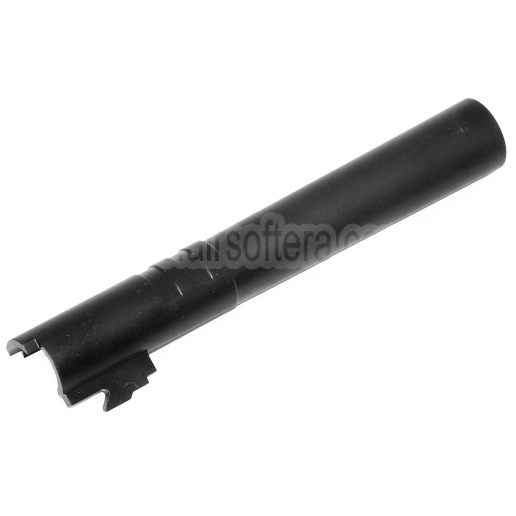 5KU 5 Zoll Edelstahl Äußerer Lauf +11mm CW im Uhrzeigersinn Geeignet für Tokyo Marui Hi-Capa 5.1 GBB Pistolen Airsoft