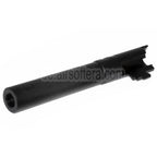 5KU 5 Zoll Edelstahl Äußerer Lauf +11mm CW im Uhrzeigersinn Geeignet für Tokyo Marui Hi-Capa 5.1 GBB Pistolen Airsoft