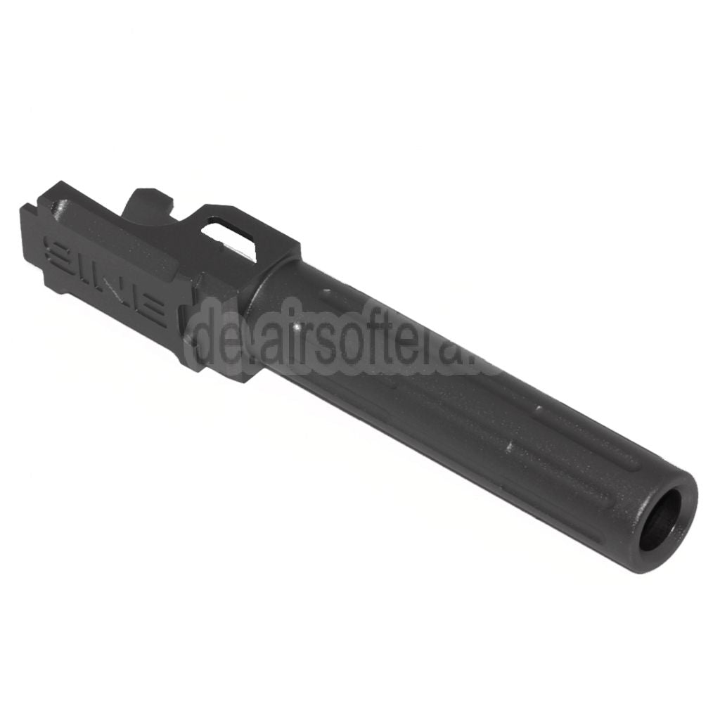 5KU 98mm/102mm 9INE Stil Ohne Gewinde Äußerer Lauf Geeignet für Tokyo Marui G19 GBB Pistolen Airsoft