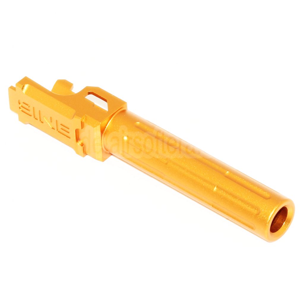 5KU 98mm/102mm 9INE Stil Ohne Gewinde Äußerer Lauf Geeignet für Tokyo Marui G19 GBB Pistolen Airsoft