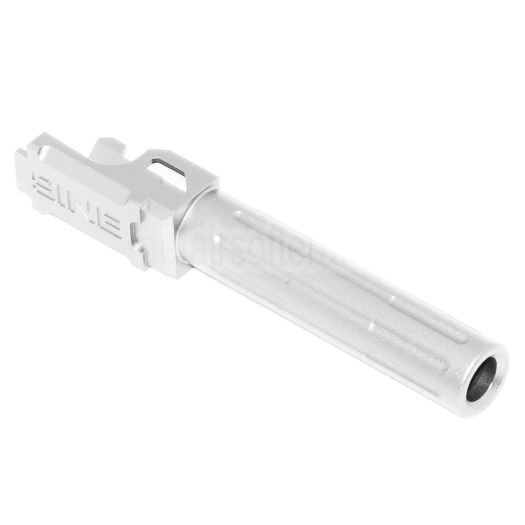 5KU 98mm/102mm 9INE Stil Ohne Gewinde Äußerer Lauf Geeignet für Tokyo Marui G19 GBB Pistolen Airsoft