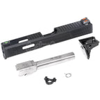Archives Custom WE (WE-TECH) Äußerer Lauf Schlitten mit Hammer und Fiberglasvisier Set Geeignet für AW WE Tokyo Marui G17 GBB Pistolen Airsoft