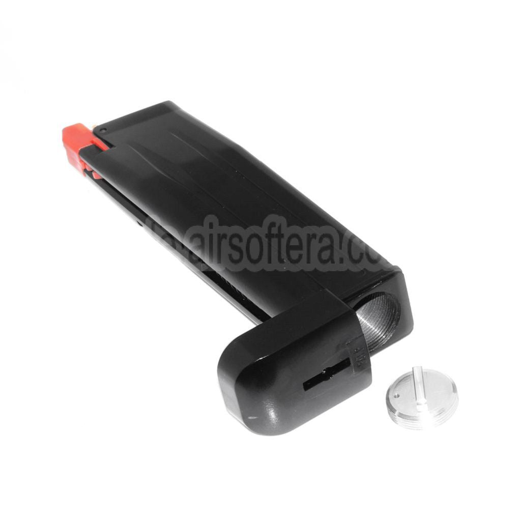 Armorer Works AW 20rd Co2 Magazin Geeignet für AW HX Serie Hi-Capa .177 Cal/4.5mm Airgun Schwarz