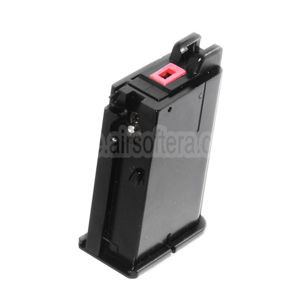 Armorer Works AW Gas Magazin (Langer/kurzer Typ) Geeignet für AW Broomhandle BH WE M712 GBB Pistolen Airsoft Schwarz