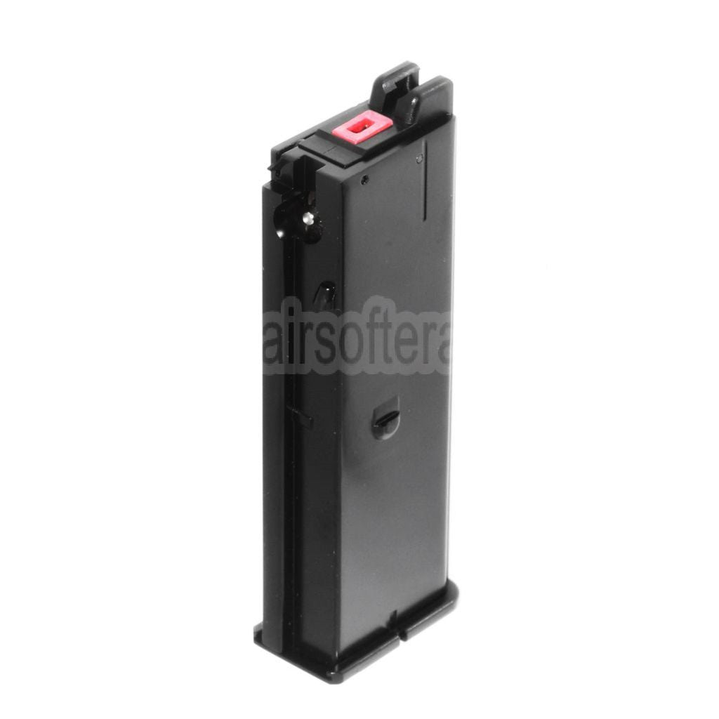 Armorer Works AW Gas Magazin (Langer/kurzer Typ) Geeignet für AW Broomhandle BH WE M712 GBB Pistolen Airsoft Schwarz