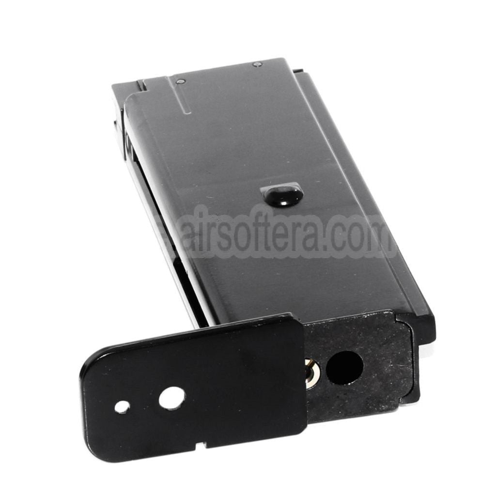 Armorer Works AW Gas Magazin (Langer/kurzer Typ) Geeignet für AW Broomhandle BH WE M712 GBB Pistolen Airsoft Schwarz