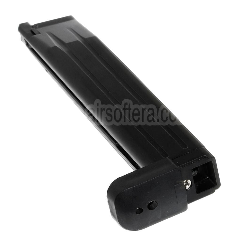 Armorer Works AW 50rd Erweiterte Länge Gas Magazin Geeignet für Hi-Capa Serie GBB Pistolen Airsoft Schwarz