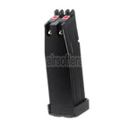 Armorer Works AW 60rd Doppel Lauf Gas Magazin Geeignet für AW HX Serie Doppel Lauf Hi-Capa GBB Pistolen Airsoft Schwarz