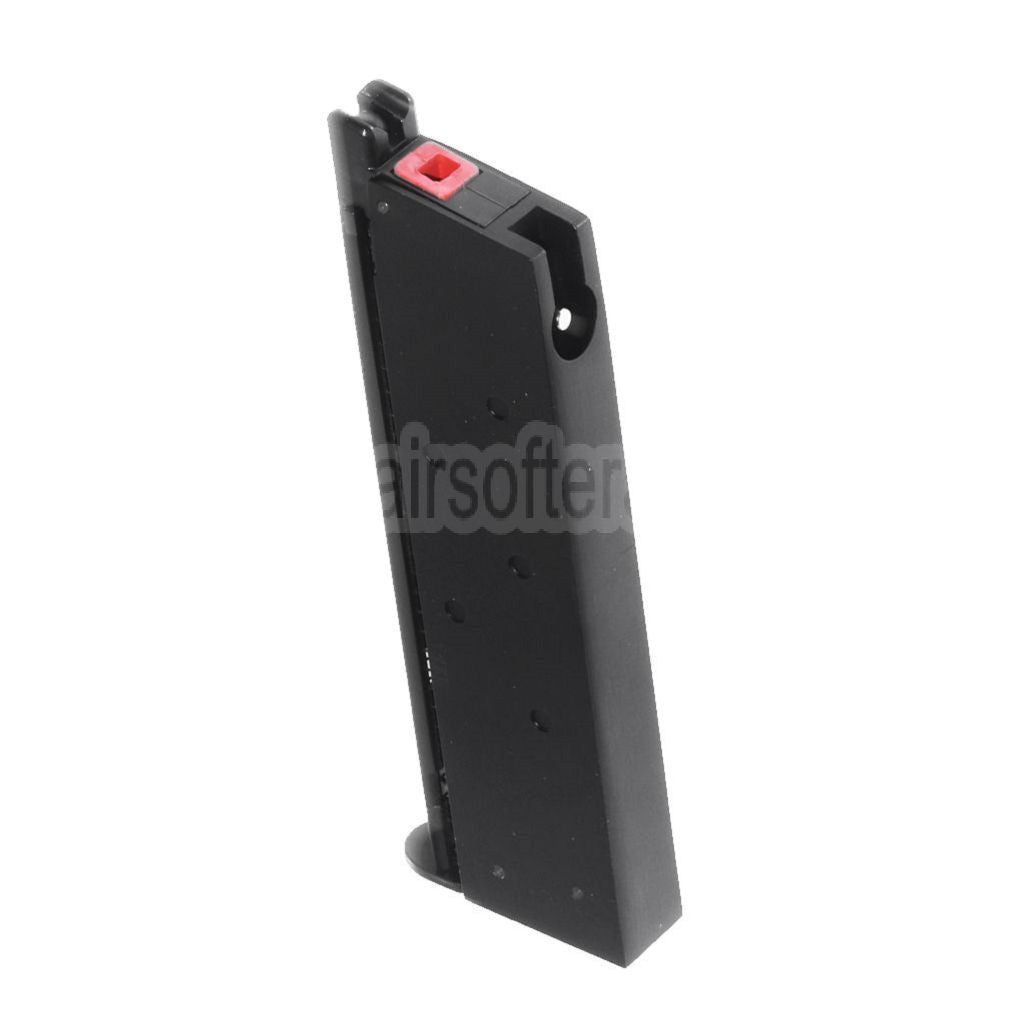 Armorer Works AW 16rd Gas Magazin Geeignet für EMG SAI Red / AW NE Serie / WE Einzelstapel 1911 Serie GBB Pistolen Airsoft