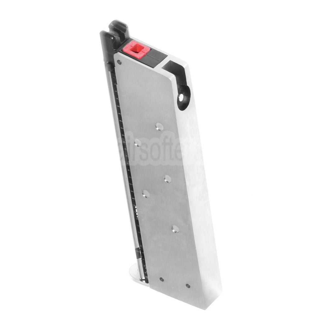 Armorer Works AW 16rd Gas Magazin Geeignet für EMG SAI Red / AW NE Serie / WE Einzelstapel 1911 Serie GBB Pistolen Airsoft